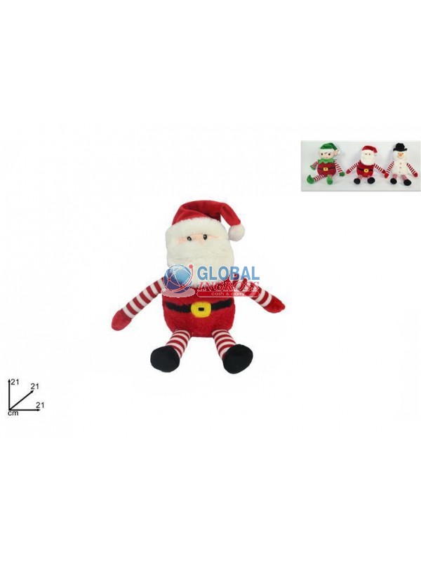 PELUCHE NATALE ASS. 21cm