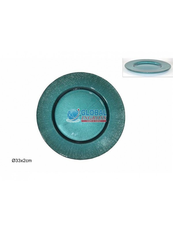 C/TAVOLA ELITE VERDE 33cm