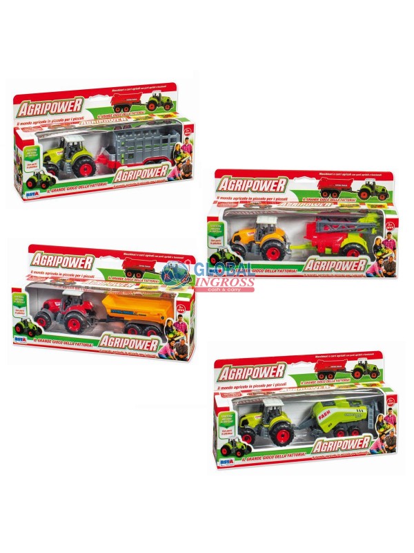 TRATTORE AGRIPOWER DIE-CAST