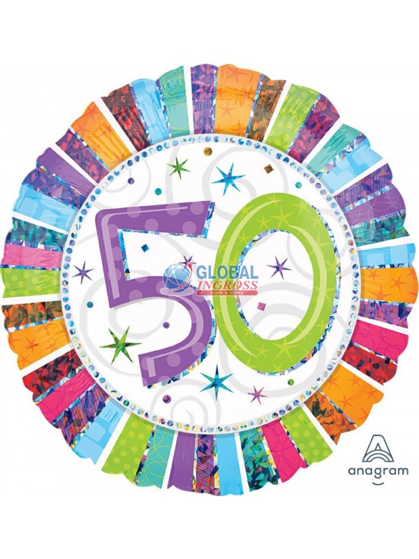 MYLAR 45cm 50 RADIANT.