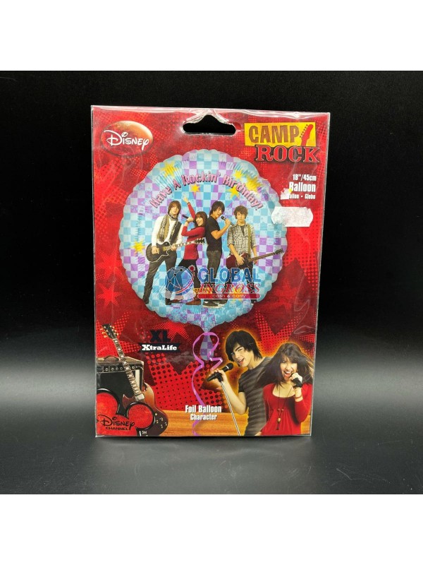 MYLAR CAMP ROCK COMPLEANNO