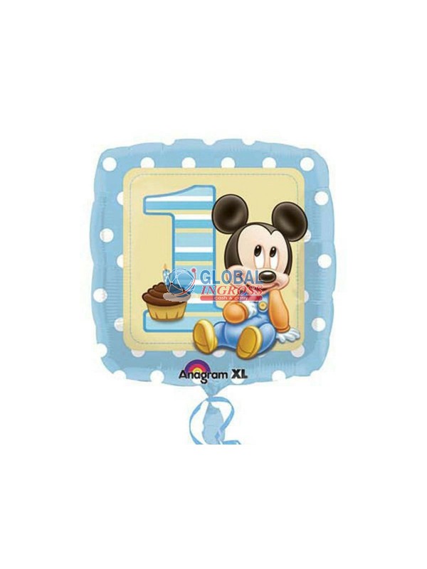 MYLAR MICKEY I COMPLEANNO 45cm