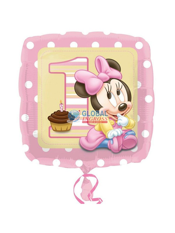 MYLAR MINNIE I COMPLEANNO 45cm