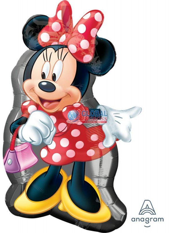 MYLAR MINNIE SAGOMA 81cm