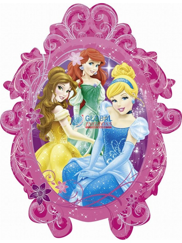 MYLAR PRINCESS SPECCHIO78cm