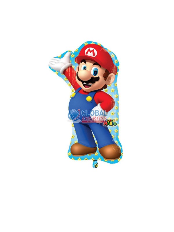 MYLAR SUPERMARIO SUPERSHAPE 83cm