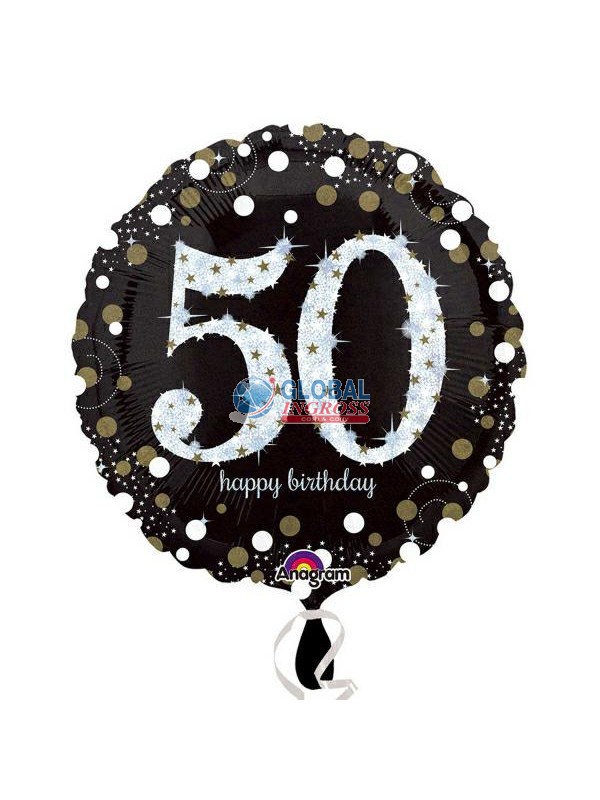 MYLAR 45cm 50 ANNI SPARKLING