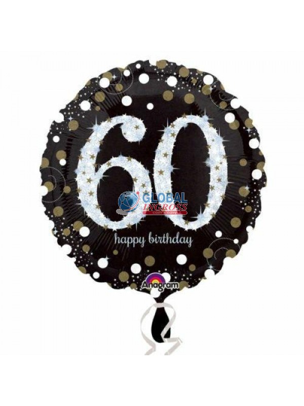 MYLAR 45cm 60 ANNI SPARKLING