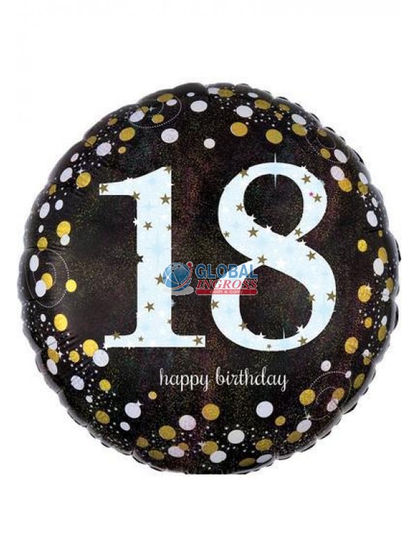 MYLAR 45cm 18 ANNI SPARKLING
