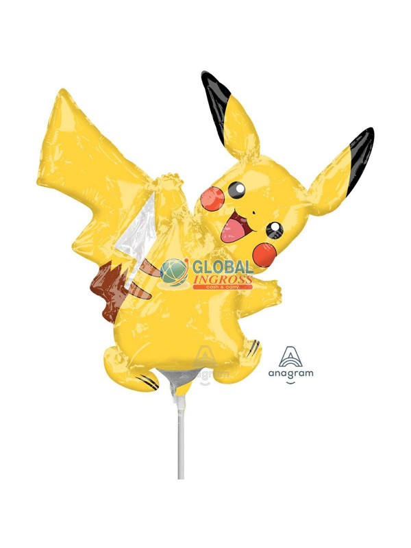 MYLAR MINI POKEMON PIKACHU MINISHAPE