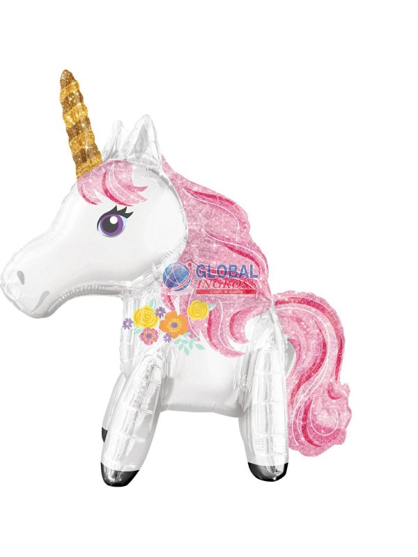 MYLAR UNICORN 55x63cm
