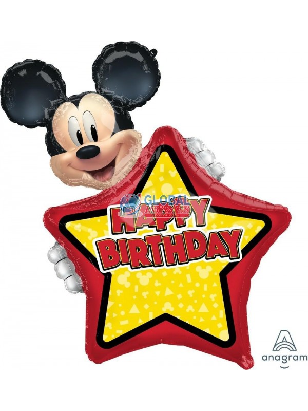 MYLAR MICKEY C/STELLA 60x76cm