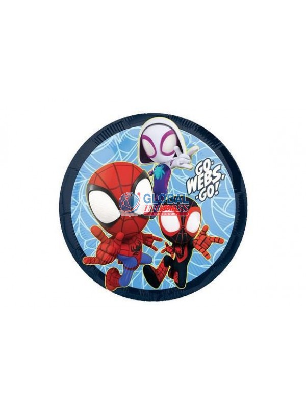 MYLAR SPIDERMAN SPIDEY & FRIENDS 42cm