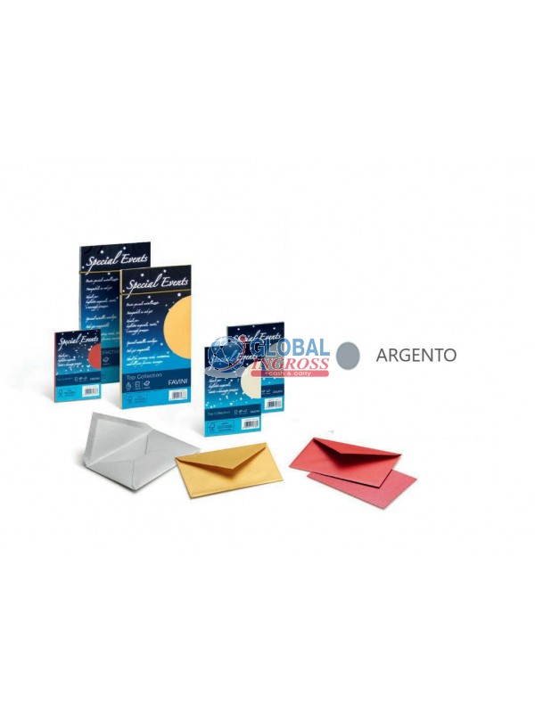 BUSTE SPECIAL E. SILVER11x22 10pz 120gr