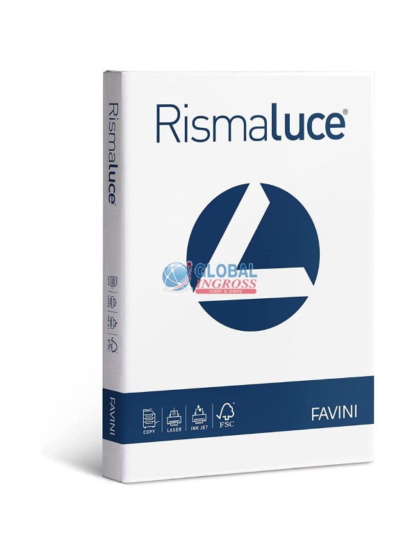 RISMALUCE BIANCO A4 300gr 100ff