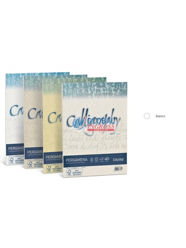 CALLIGRAPHY PERGAMENA 90gr BIANCO 50ff