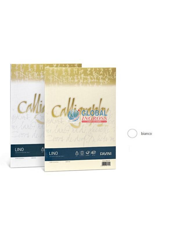 CALLIGRAPHY LINO 200gr BIANCO 50ff