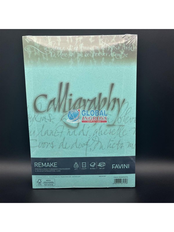 CALLIGRAPHY REMAKE 120gr ACQUAMARINA 50ff