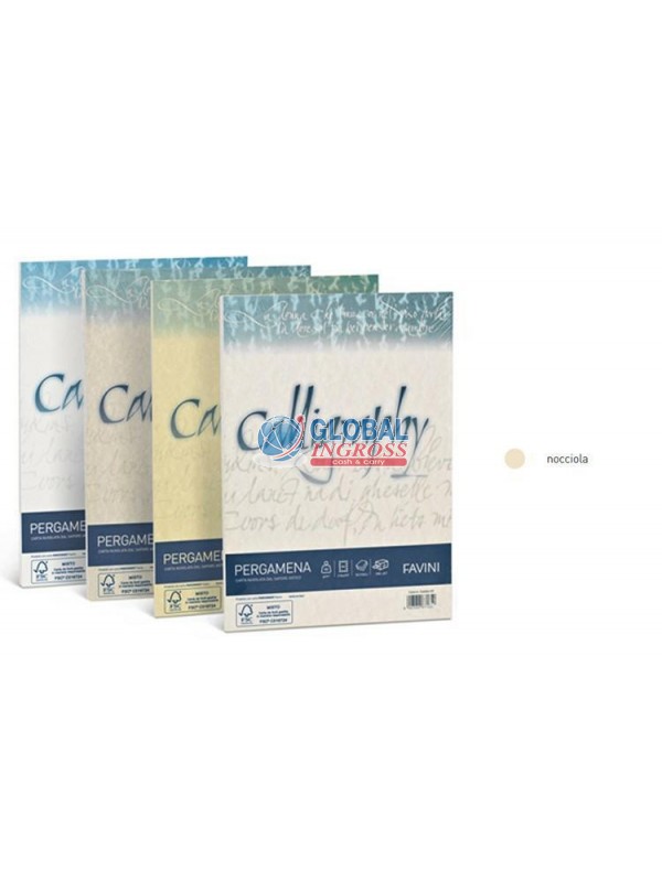 CALLIGRAPHY PERGAMENA 90gr NOCCIOLA 50ff
