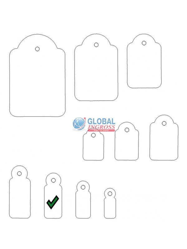 ETICHETTE C/FILO 11x29mm 200pz