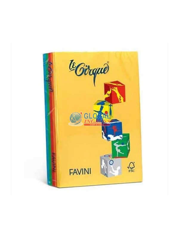 RISMA LE CIRQUE A4 MIXFORTI 160gr 100ff