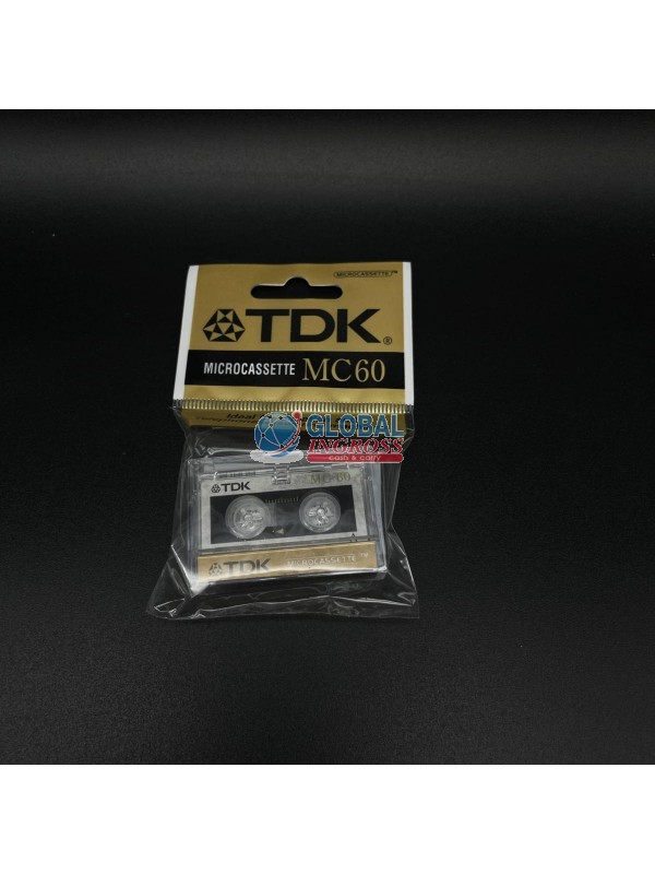 AUDIOCASSETTA TDK MC 60MICRO