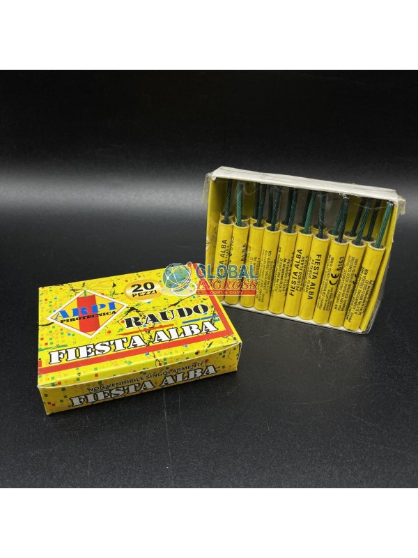 RAUDO FIESTA ALBA 20pz