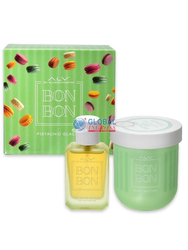 CONF. ALVIERO MARTINI PISTACCHIO GLACEE EDP + CREMA CORPO