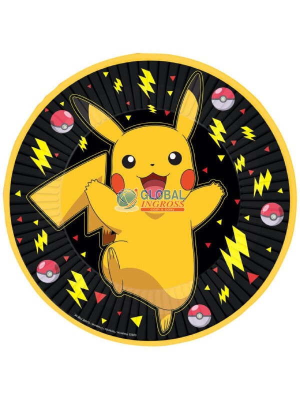PIATTI POKEMON 18cm 8pz