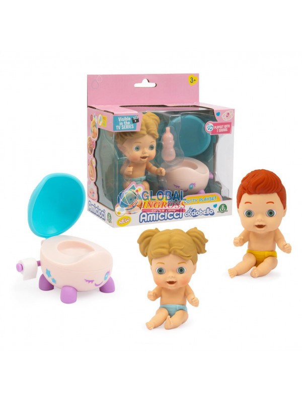 CICCIOBELLO AMICICCI POTTY PLAYSET