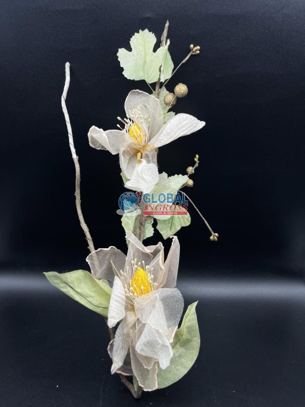 STELO C/FIORI + BACCHE ARANCIO