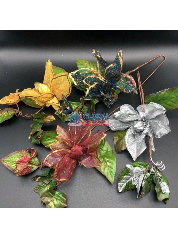 RAMO STELLA NATALE COLORI ASS.