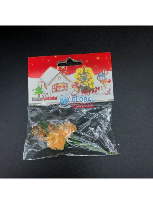 RAMETTO FIORI ACRILICO ARANCIO