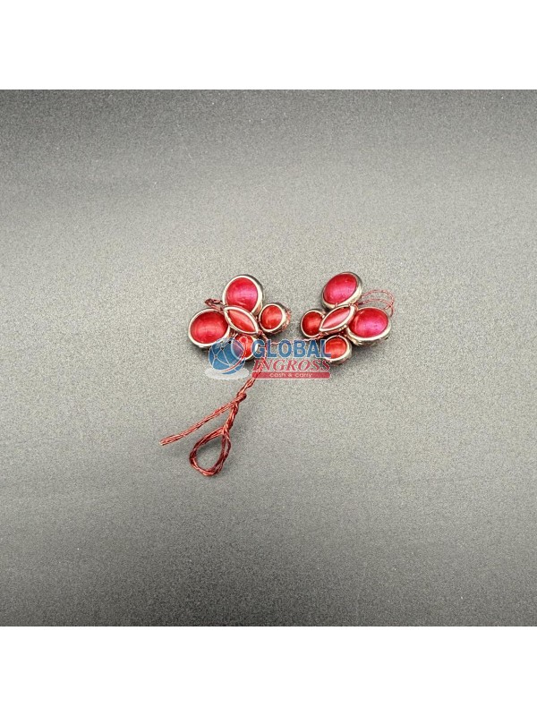 PICK 2 FARFALLE ROSSE