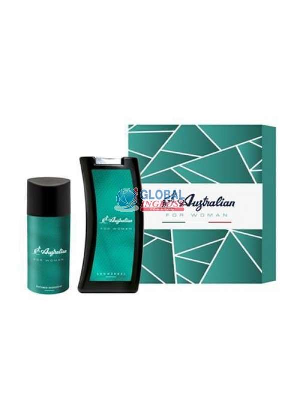 CONF. AUSTRALIAN VERDE WOMAN DEO + SHOWER GEL
