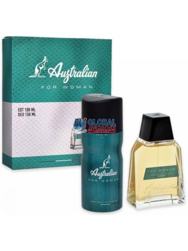 CONF. AUSTRALIAN VERDE WOMAN EDT + DEODORANTE
