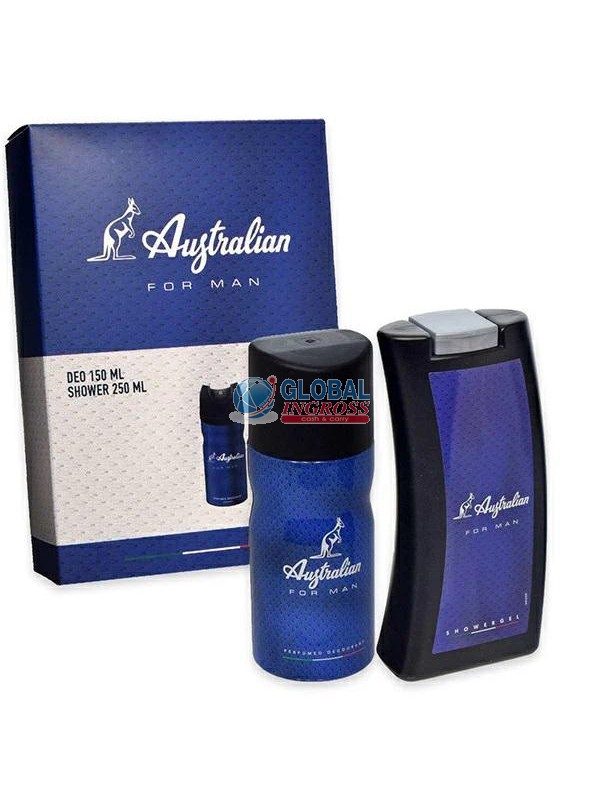 CONF. AUSTRALIAN BLU MAN DEO + SHOWER GEL