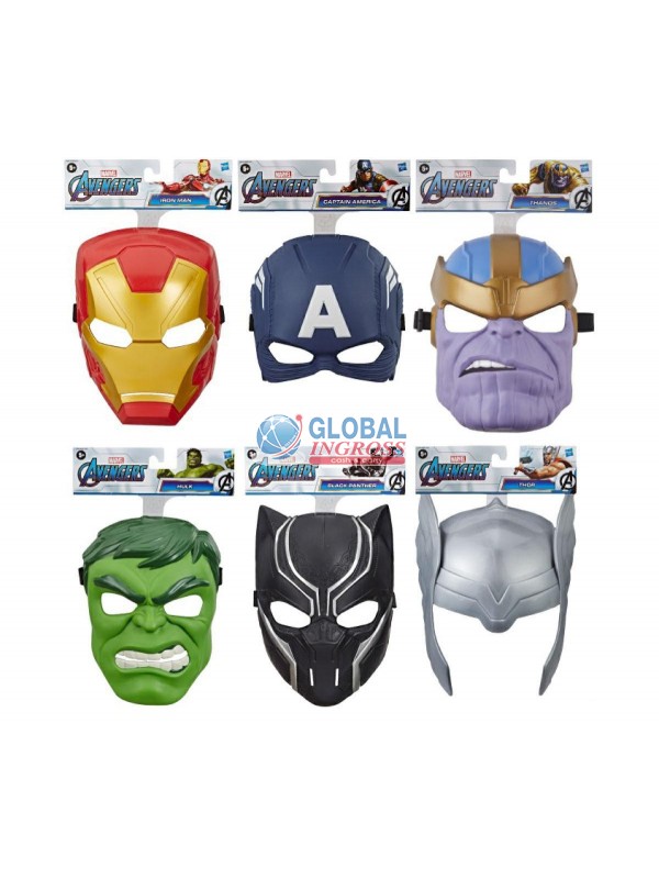 AVENGERS MASCHERA HERO modelli ass.