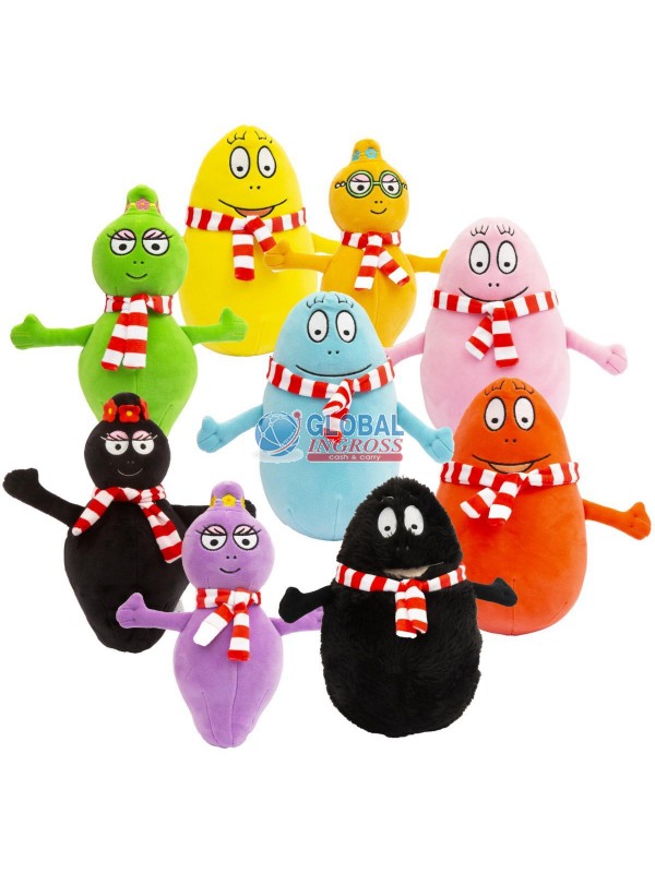 PELUCHE BARBAPAPA' C/SCIARPA