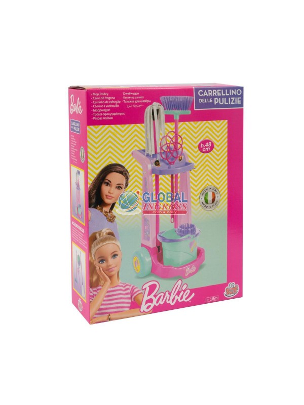 CARRELLO PULIZIE BARBIE