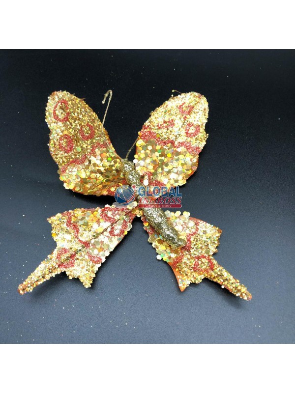 FARFALLA POLVERE ORO-COPPER