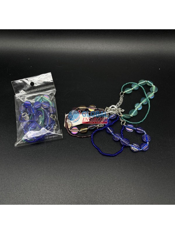 BRACCIALE PERLINE 3 COLORI