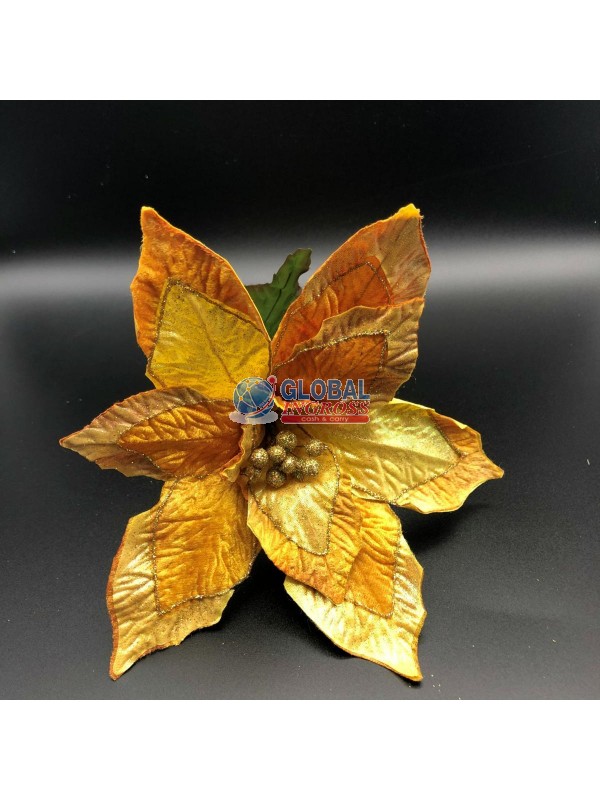 FIORE GAMBO CORTO ORO