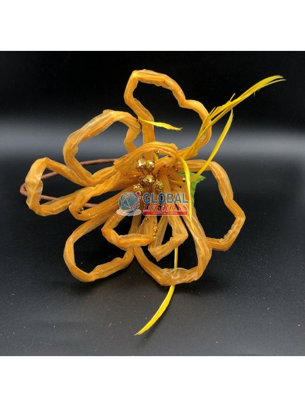 FIORE DECORATIVO ORGANZA LUNGO  .m