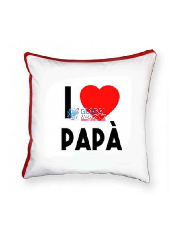 CUSCINO PAPA' 40x40 CUORE
