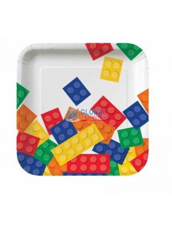 PIATTI BLOCK PARTY 18cm8pz