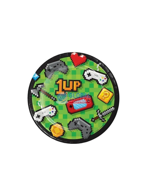 PIATTI GAMING PARTY 18cm 8pz