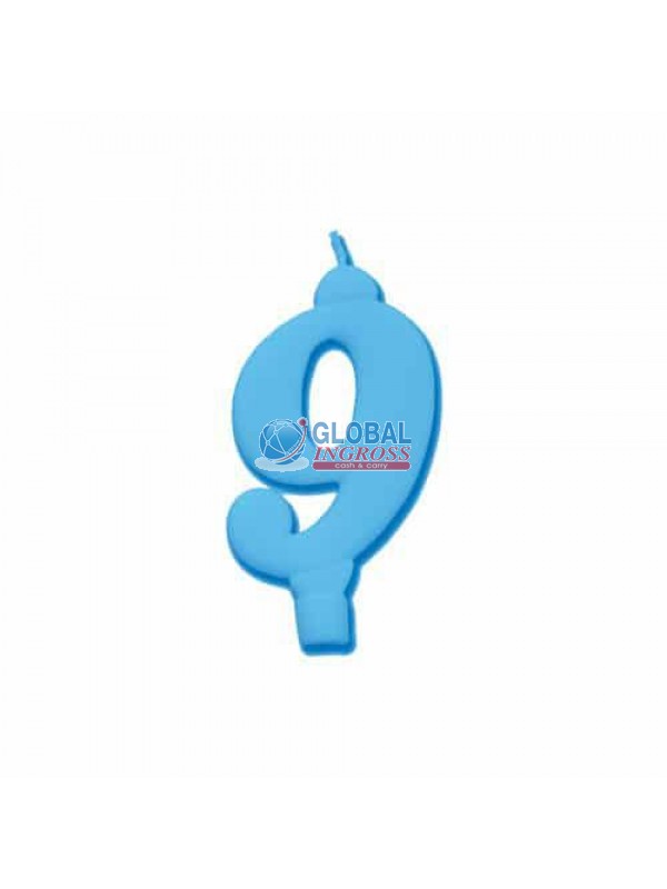 CANDELA NUMERO CELESTE 9
