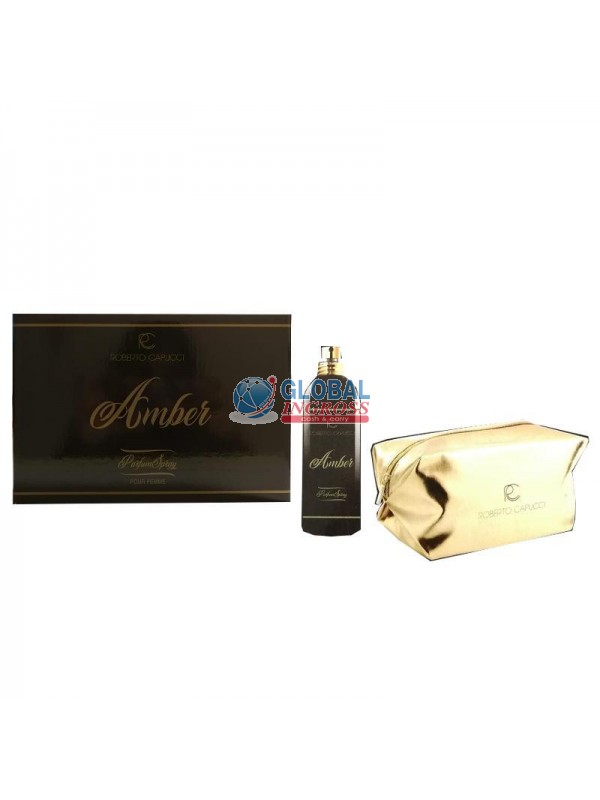 CONF. CAPUCCI AMBER EDT+ POCHETTE