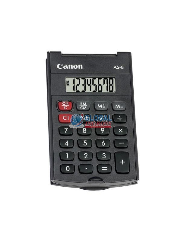 CALCOLATRICE CANON AS-8TASCABILE 8cifre.
